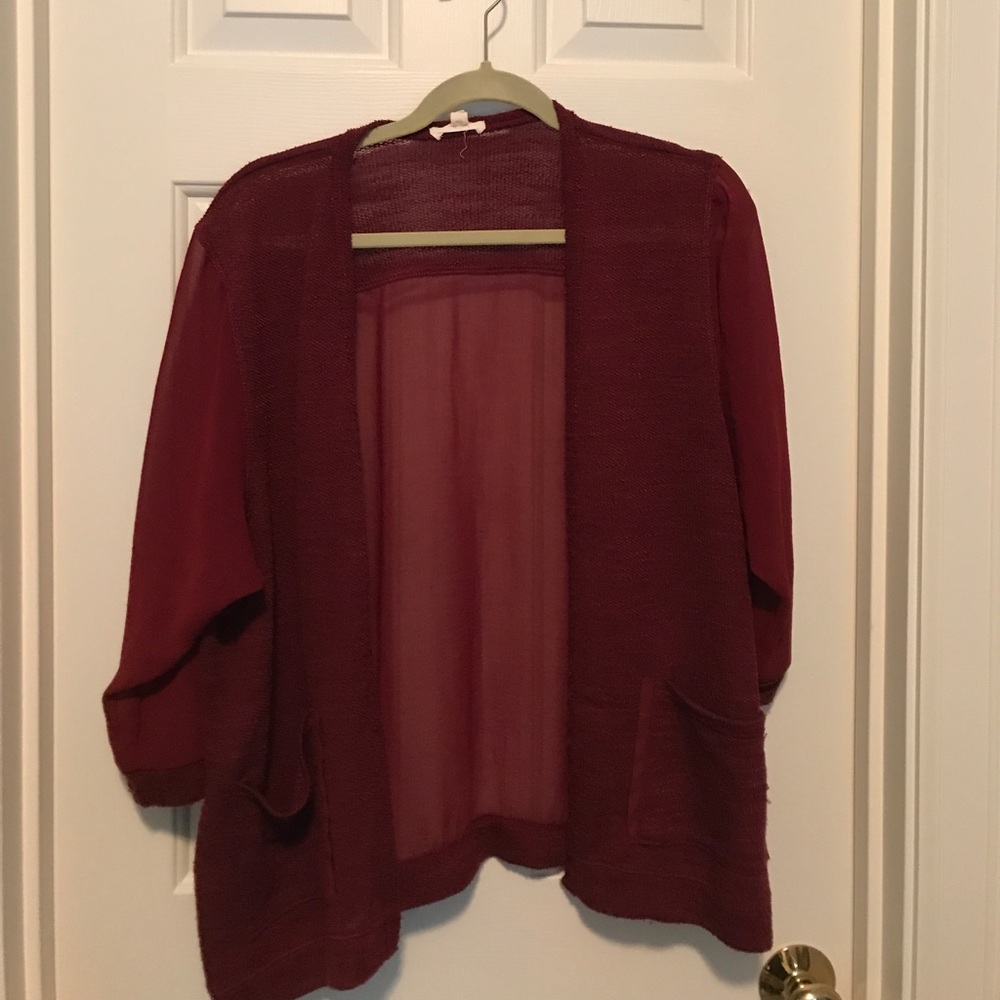3/4 sleeve cardigan UO