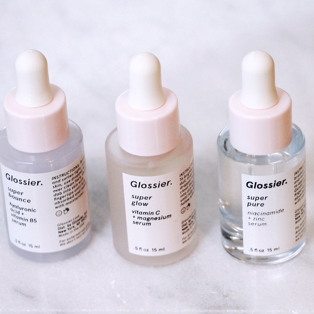 Glossier Serum Trio