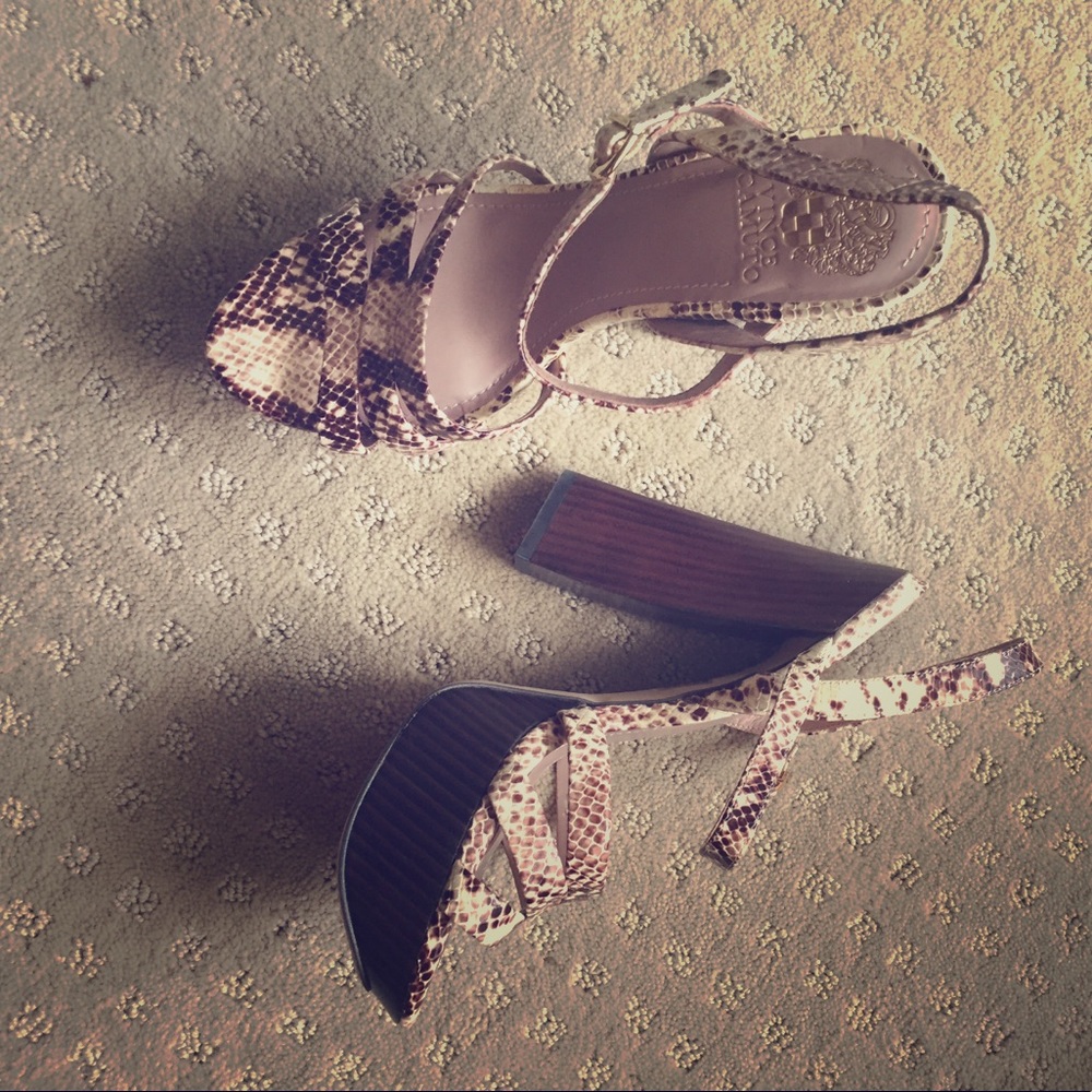 Vince Camuto platform sandals.  Brand new!