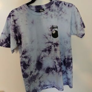STUSSY TIE DYE TSHIRT