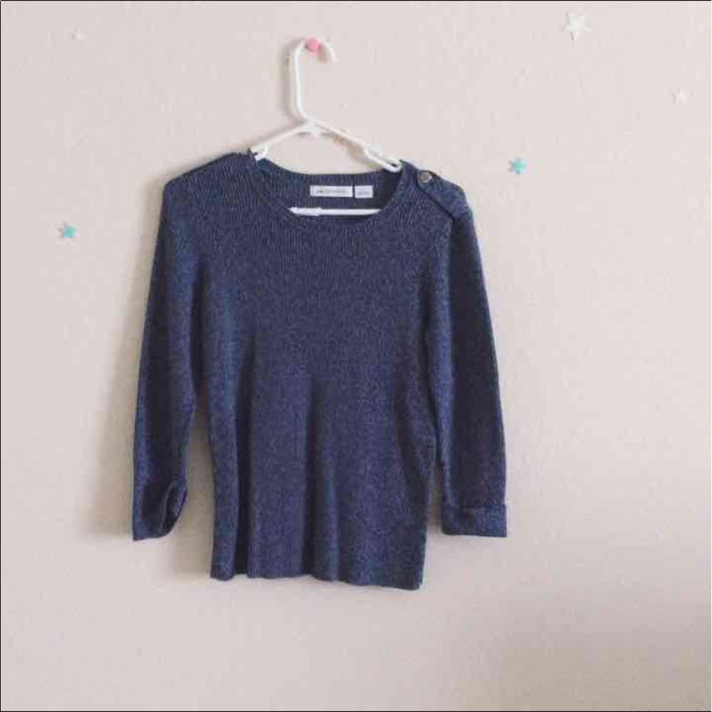 Navy sweater
