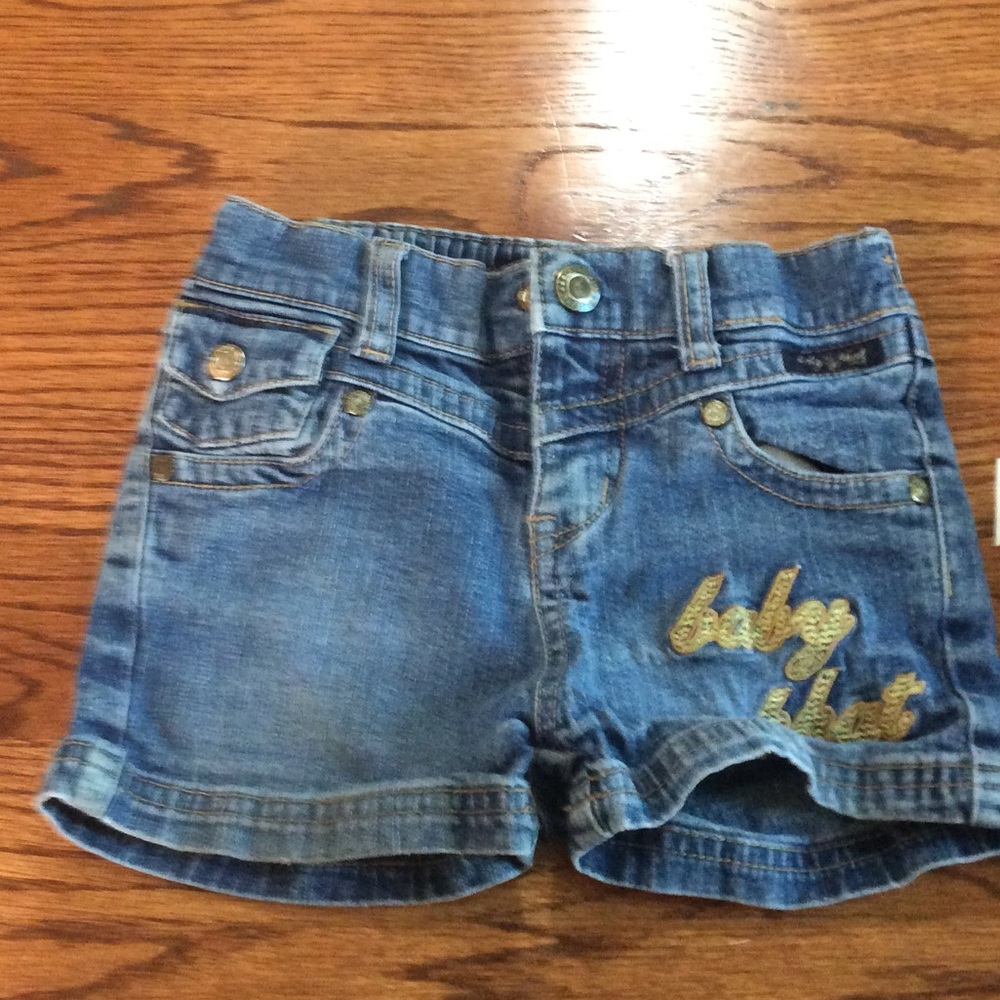 Baby Phat denim shorts with pockets size 4