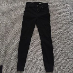 J. Crew skinny black jeans