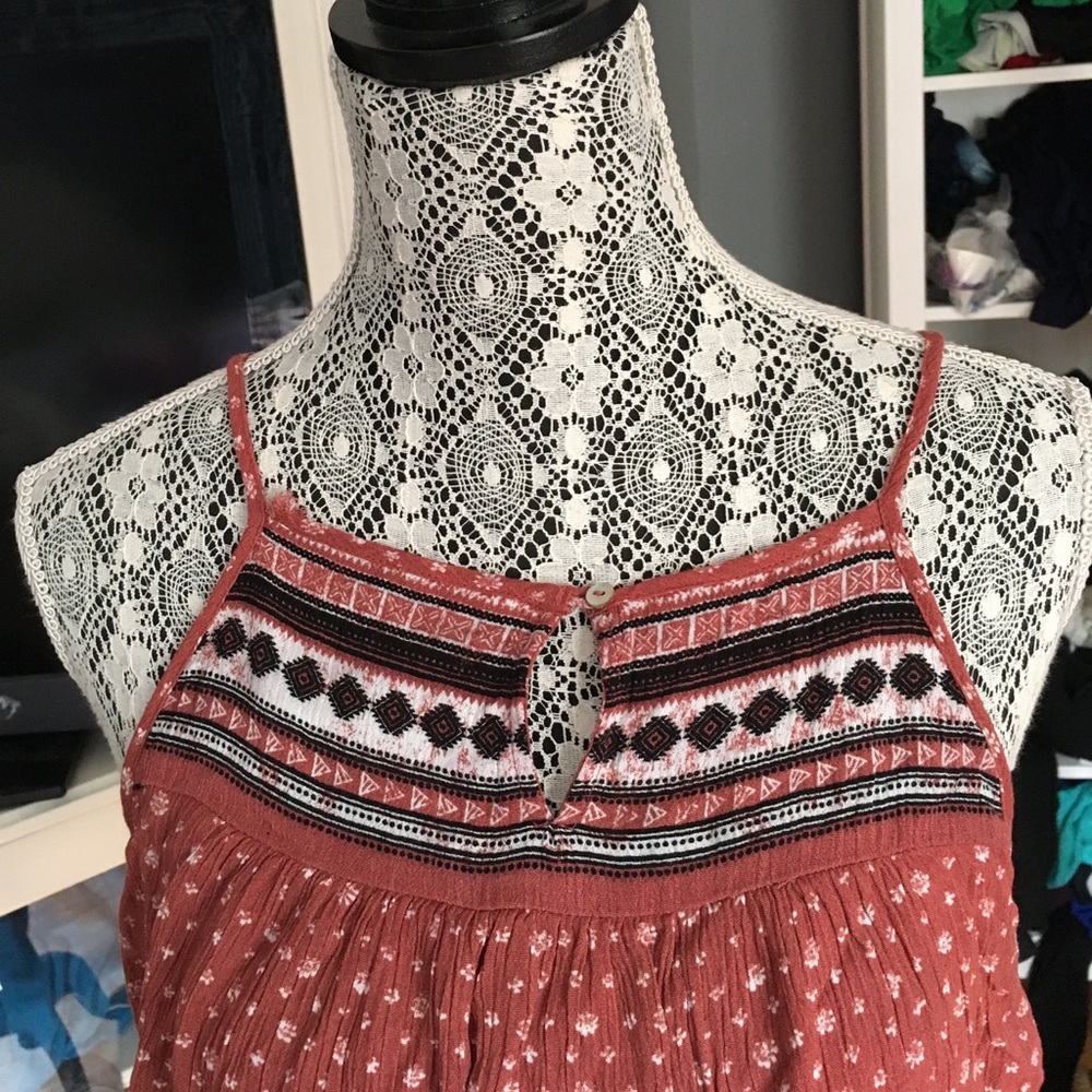 trendy flowy tank top