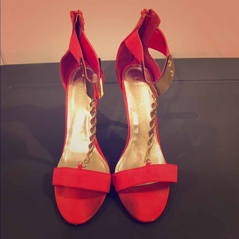 Heeled sandals
