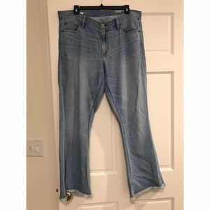 Gap original summer flare blue jeans