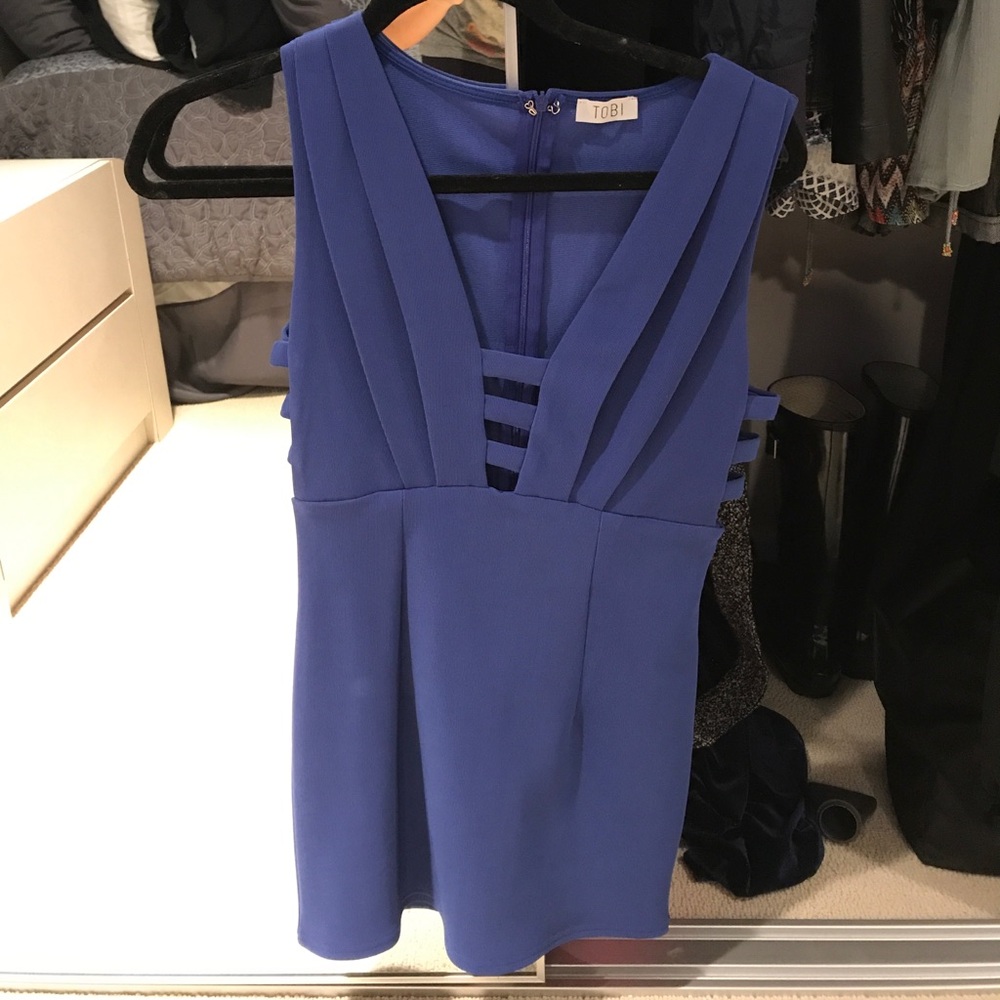 Blue dress