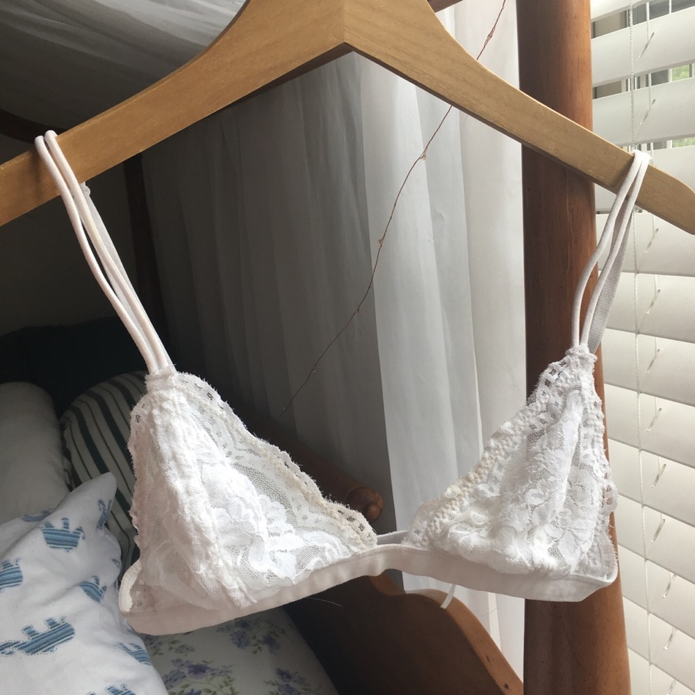 Delicate White Bralette