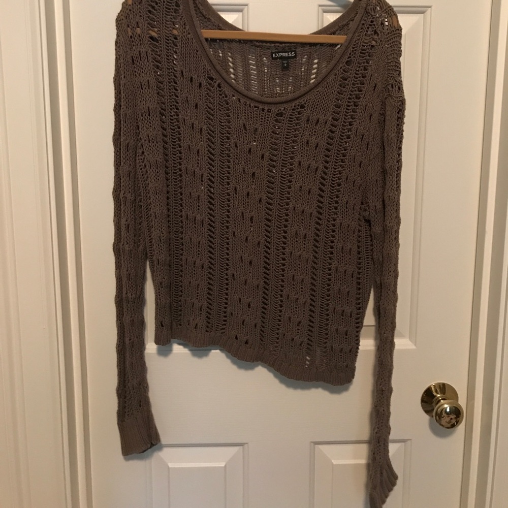 Knit sweater Express