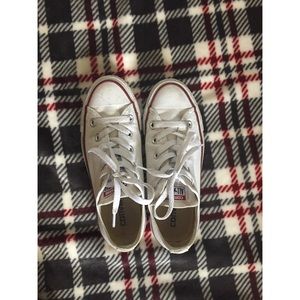 *SOLD ON MERC* White Converses