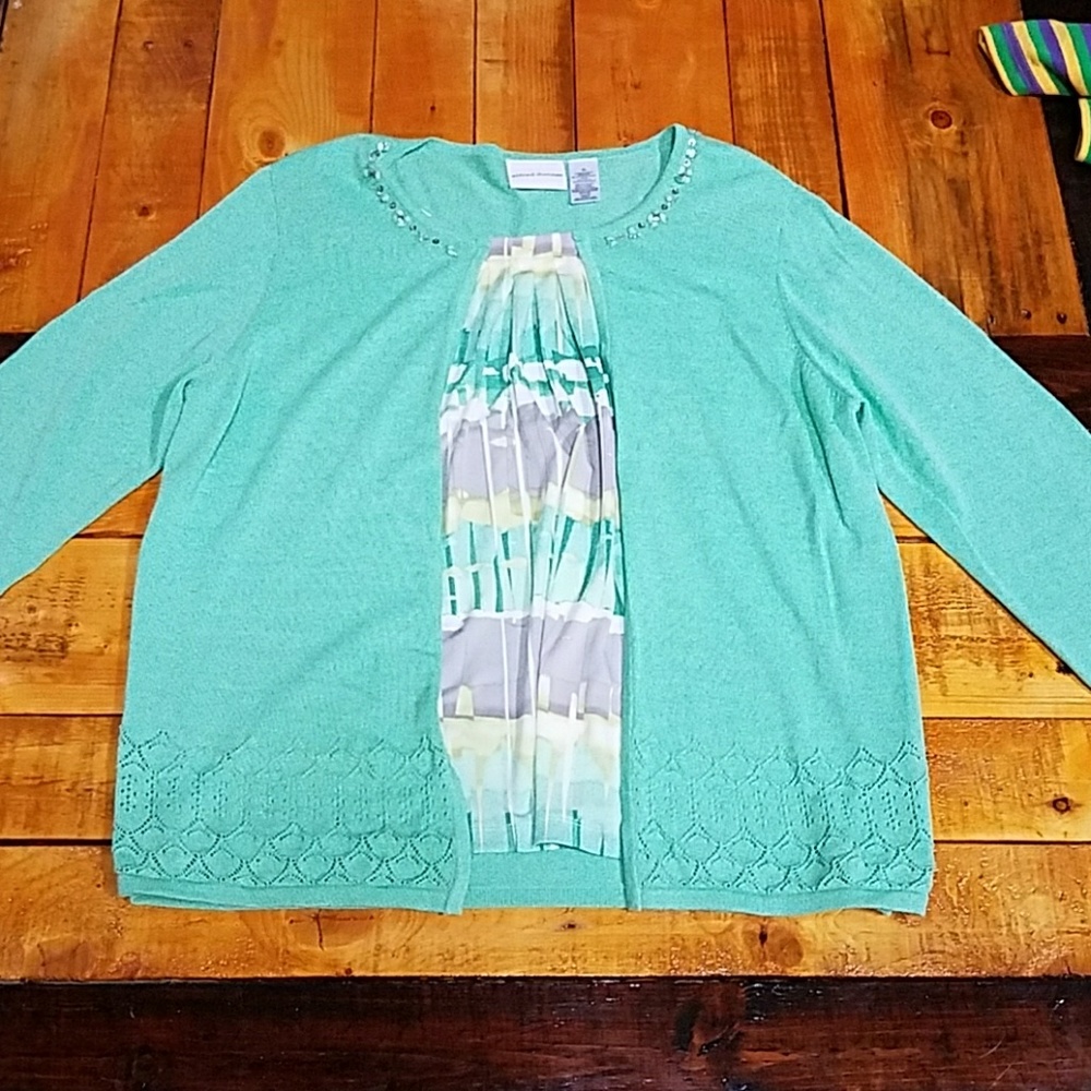 One piece shirt and sweater