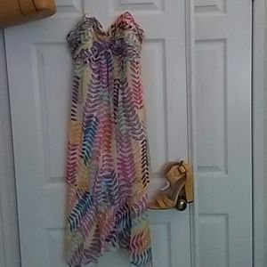 Gorgeous Spring /Summer strapless dress