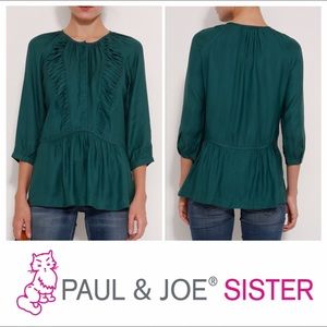 Like New: Pleat Panel Blouse