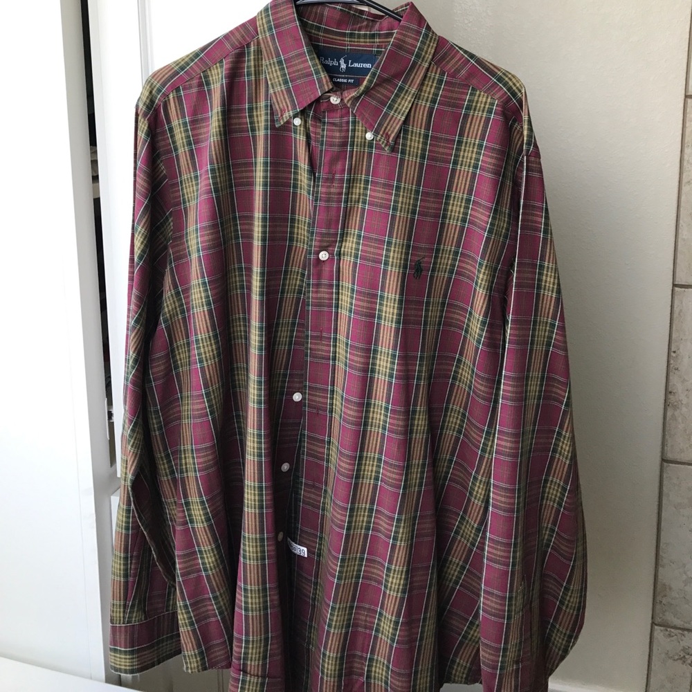 Men's long sleeve shirt