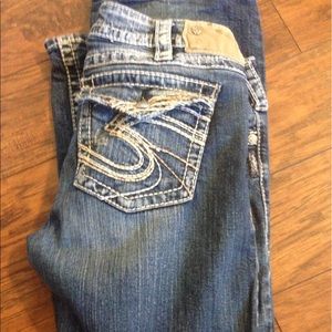 Size 30 silver jeans