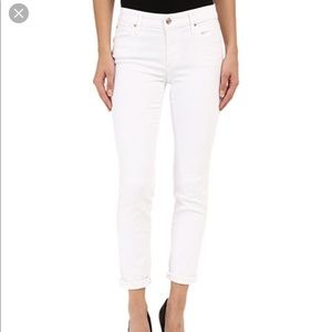 Joes skinny Crop white Jean.