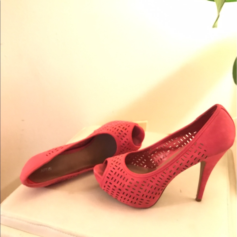 Coral sandals