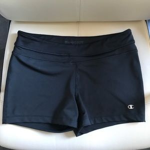 NWOT champion powertrain spandex shorts