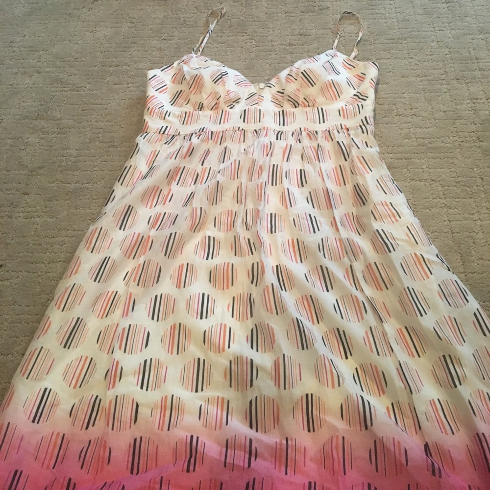 Max & Cleo white patterned dress
