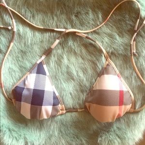 Burberry Brit Bikini Top NWOT