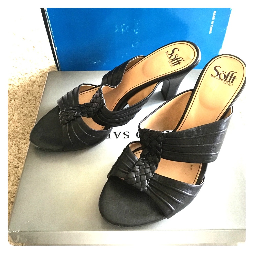 Sofft Black Heels