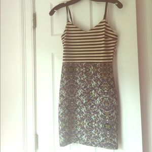 344 Jealous Tomato multi-patterned dress