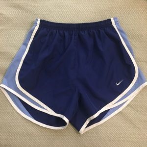 Blue Nike Dri-fit Running Shorts