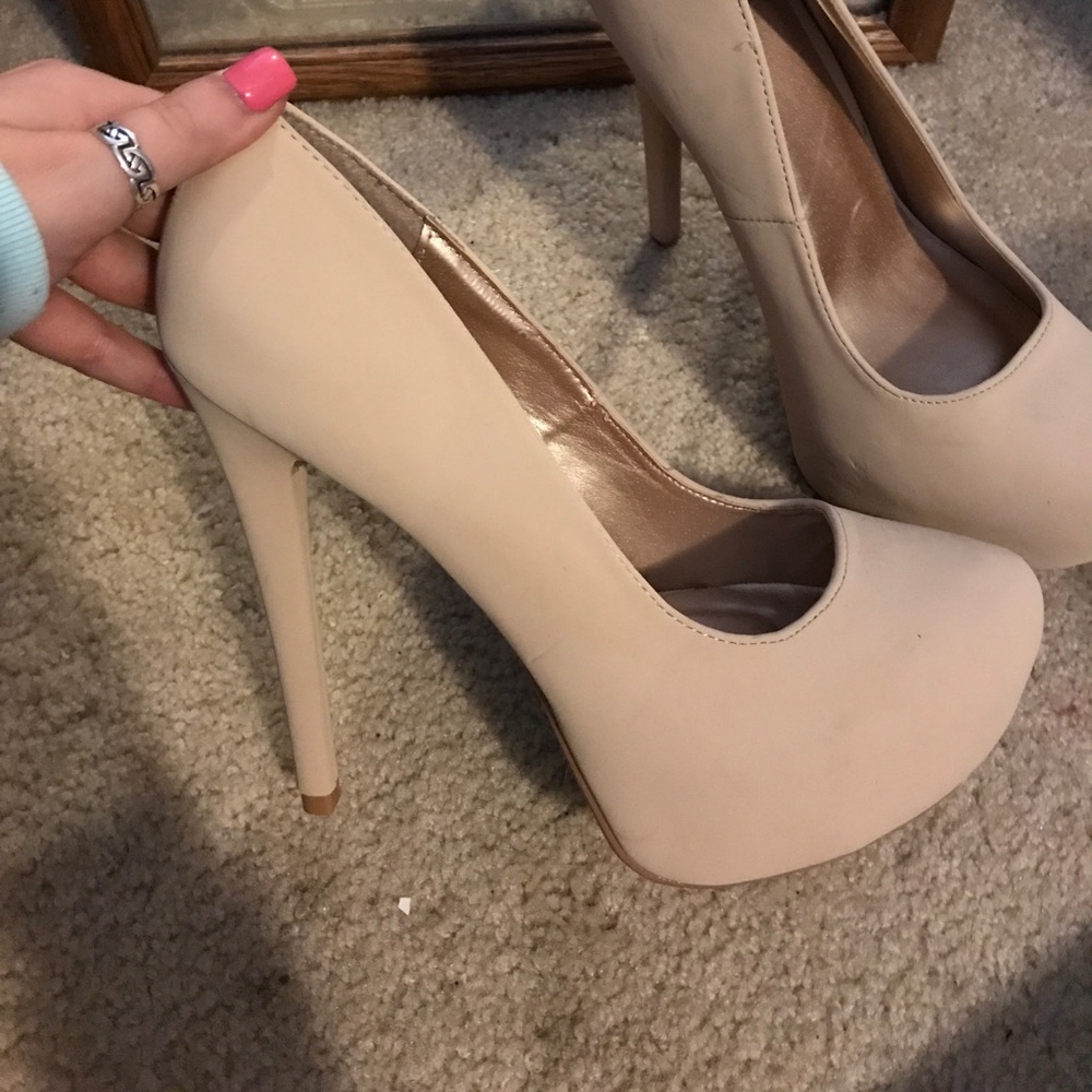 Nude heels