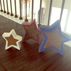 Set of 3 decorative stars!