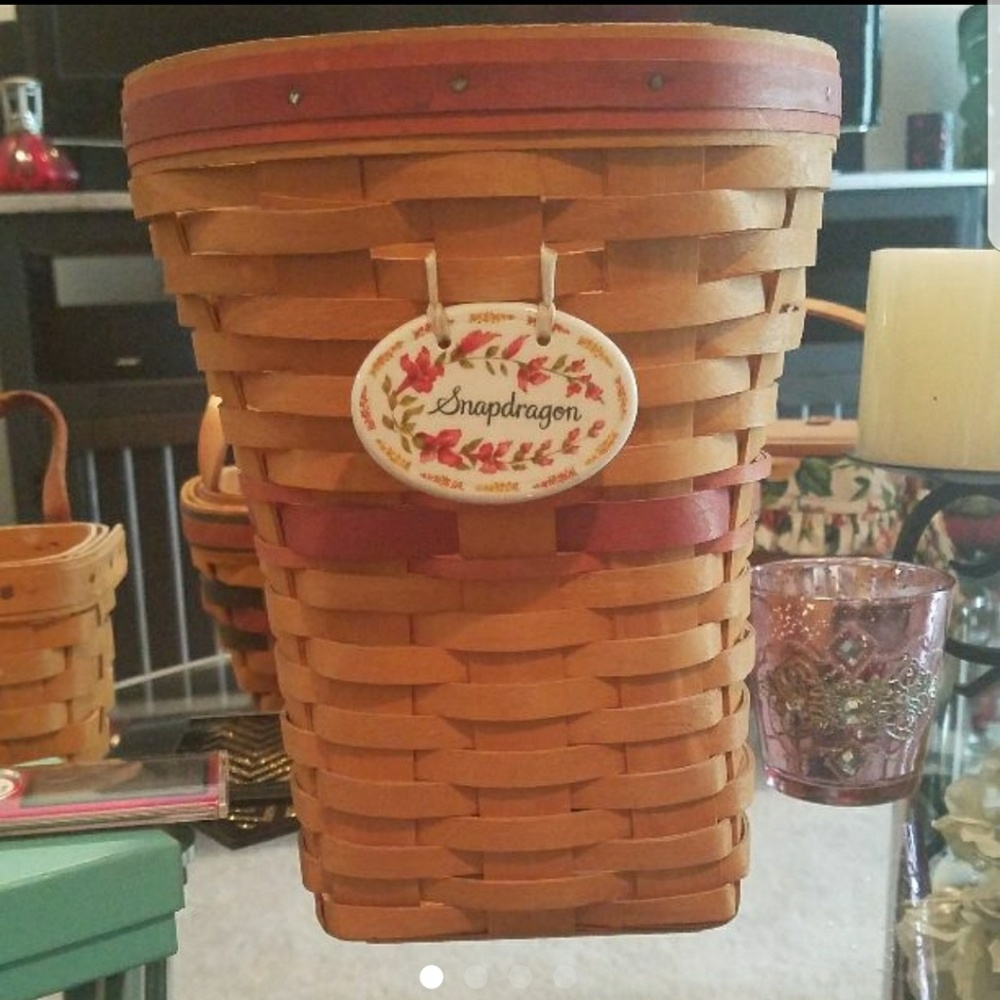 Longaberger Snapdragon Basket