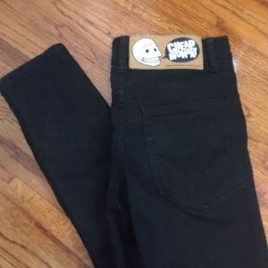 ✨Cheap Monday Tight New Black Jeans Size 25/32✨