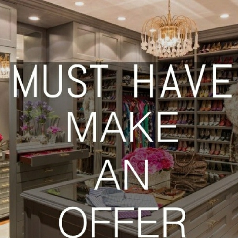 I will accept or negotiate offers!!