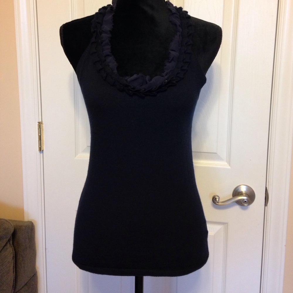 Banana republic navy blue tank top