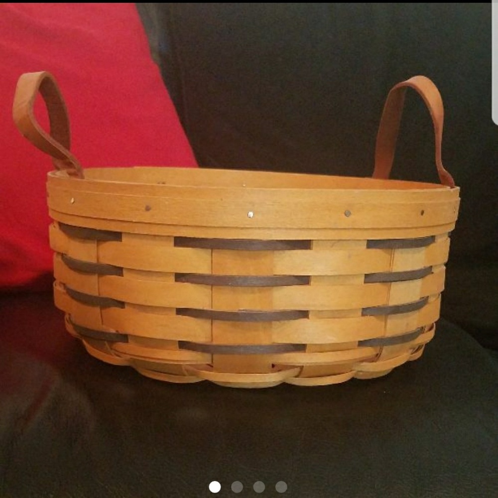 Signed Longaberger 1998 Basket