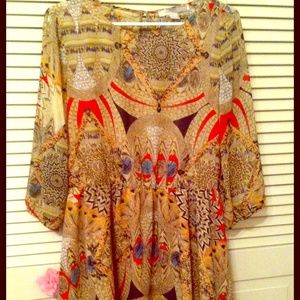 Gorgeous! Printed dress💛