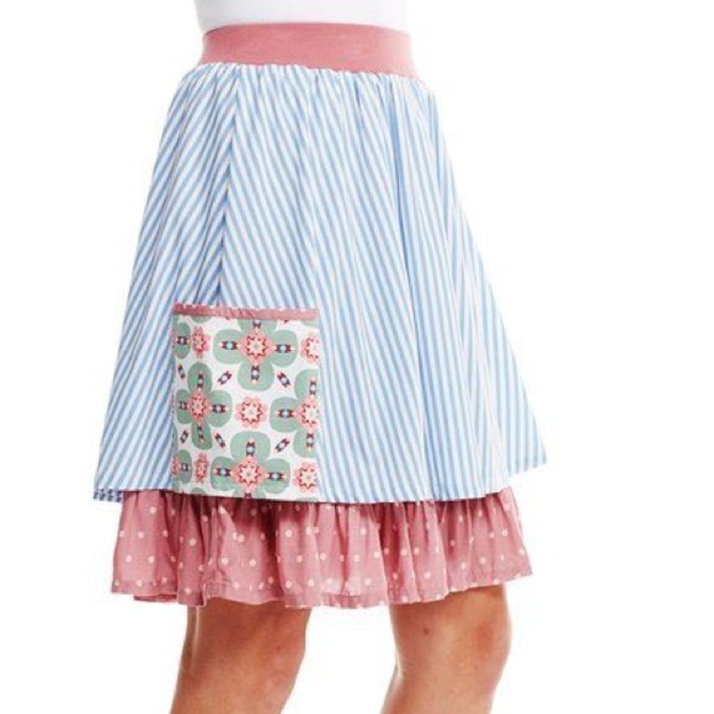 Matilda Jane floating by skirt
