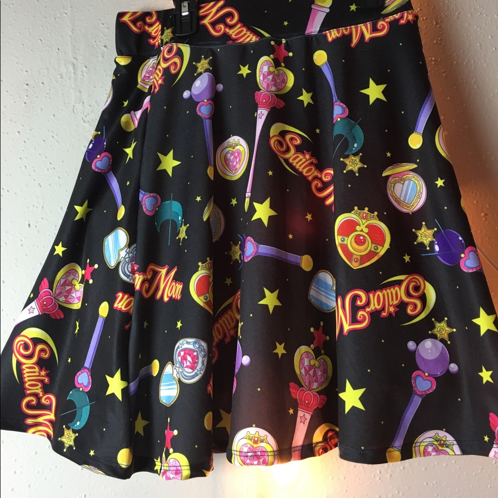 Sailor Moon Heart Wand Circle Skirt Sz M