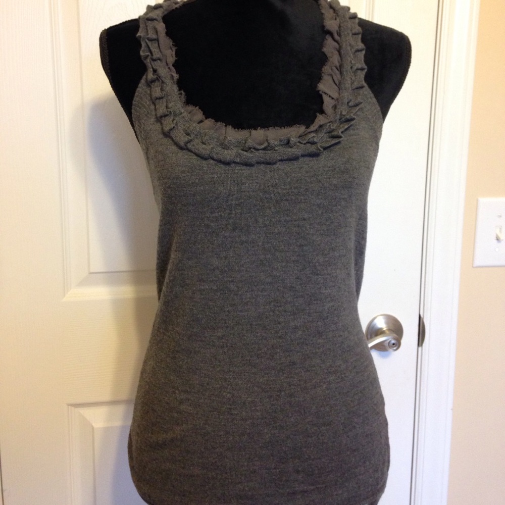Banana republic grey tank top