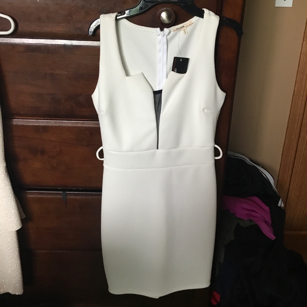 White dress