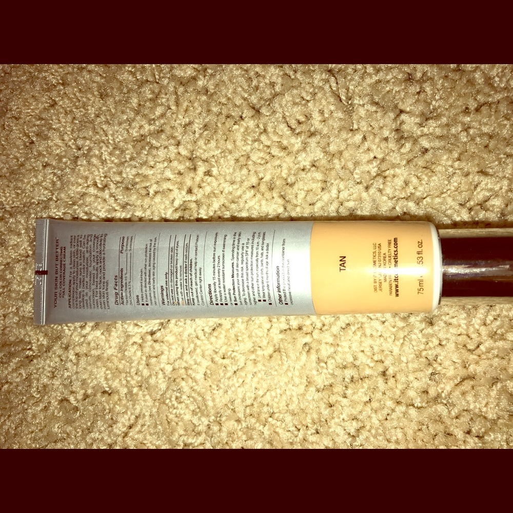 It cc cream tan