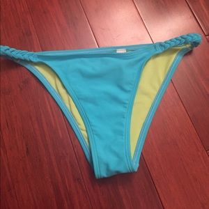 Blue Aerie bikini bottoms
