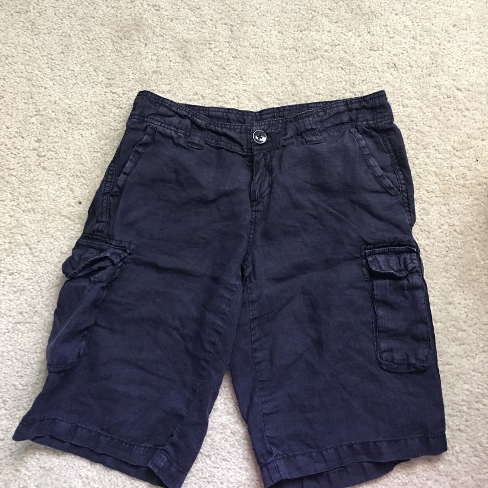 🏃🏽‍♀️MUST GO FAST🏃🏽‍♀️Linen Cargo Shorts