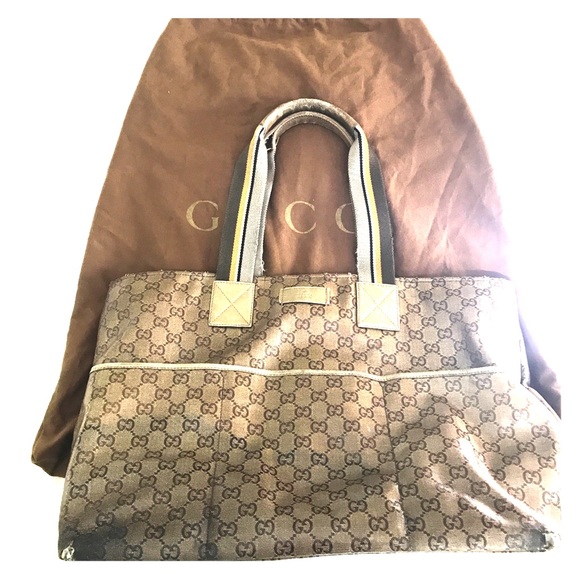 GUCCI authentic diaper bag purse