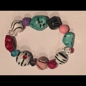 Multi-Colored Stones Bracelet