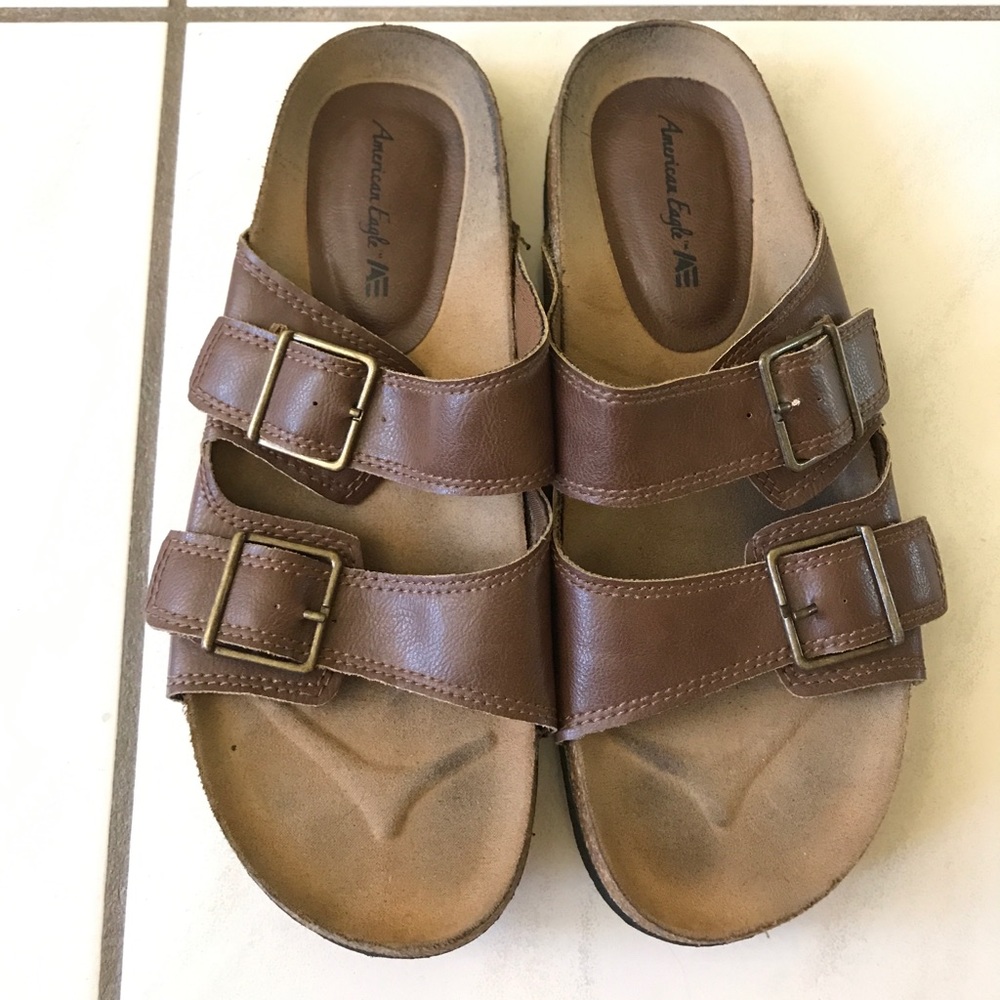 🔶Brown American Eagle Sandals