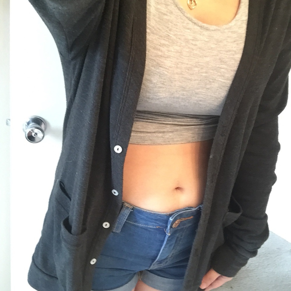 American Apparel Unisex Tri-blend Cardigan