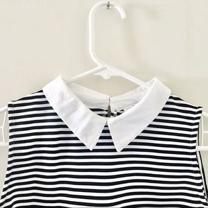 NWOT Zara Collared Top