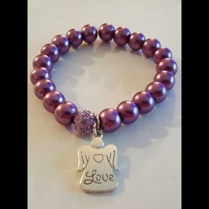 Love Angel charm bracelet