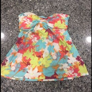 Mossimo Strapless Shirt M