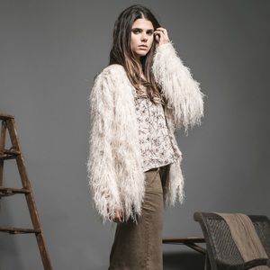 Nasty Gal Shaggy Cardigan